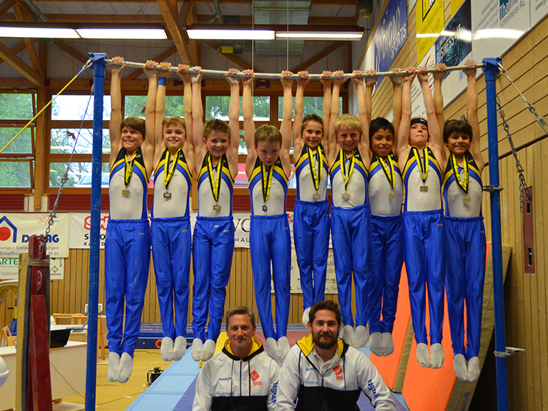 Neue Generation Bündner Kunstturner im Anmarsch