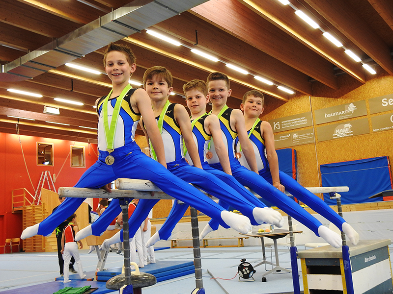 Erstmals zwei Podestplätze für Bündner Kunstturner