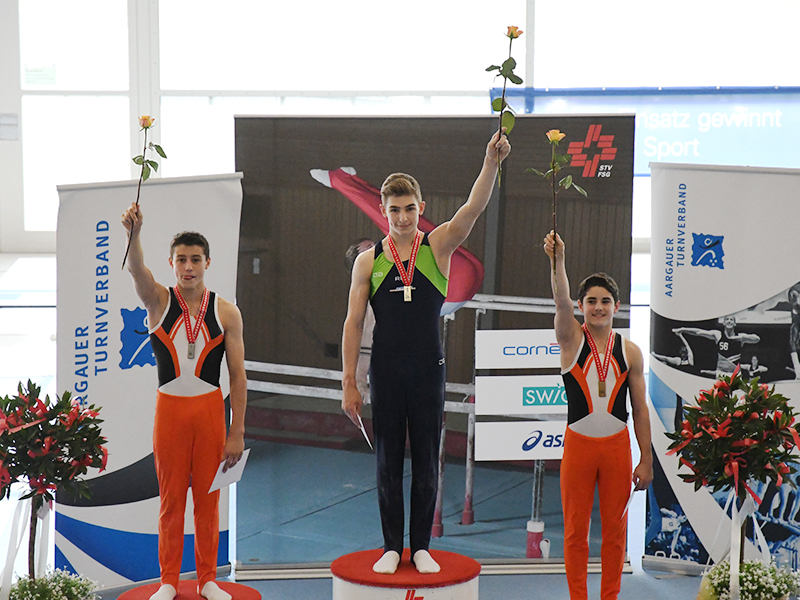 Schweizermeisterschaften Kunstturnen – Gold, Silber und Bronze für Janic Meier
