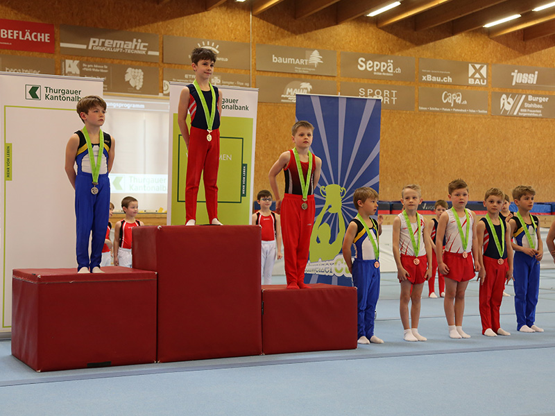 3 Podestplätze für die Bündner Kunstturner